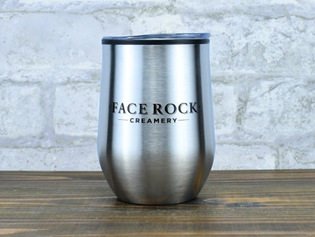 Face Rock Stainless Wine Tumbler 12oz on Sale