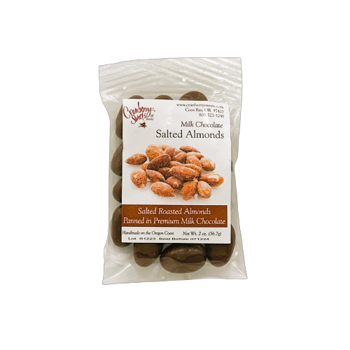 Cranberry Sweets Chocolate Covered Salted Almonds Online Hot Sale