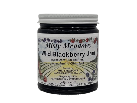 Misty Meadows Wild Blackberry Jam Sale