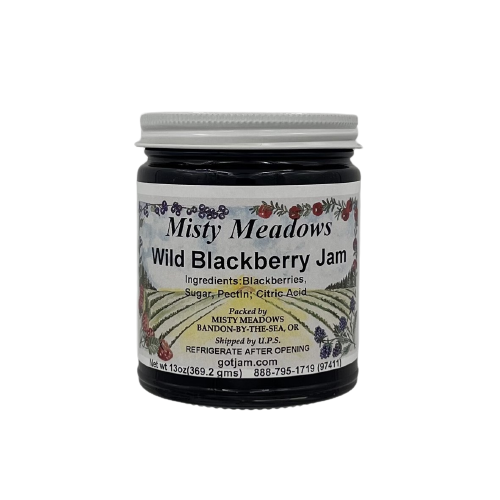 Misty Meadows Wild Blackberry Jam Sale