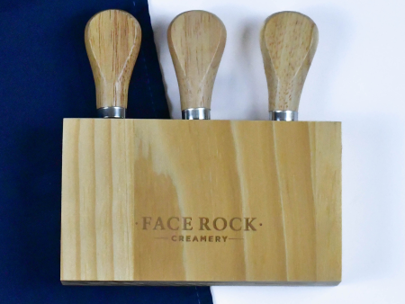 Face Rock Cheese Cutlery Set on Sale