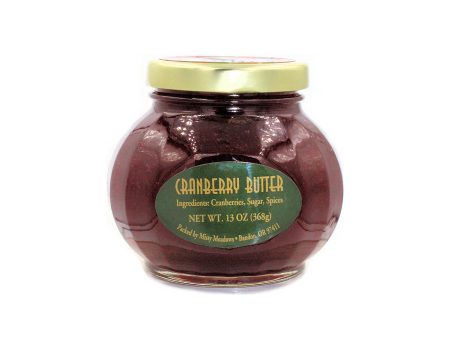 Misty Meadows Cranberry Butter 13oz Hot on Sale