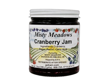 Misty Meadows Cranberry Jam For Discount