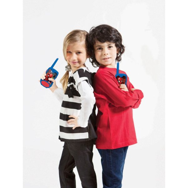 Lexibook Spiderman Walkie Talkies Spiderman, 200M Supply