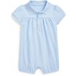 Ralph Lauren Baby Office Blue W  Yellow Bubble Shortall on Sale