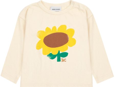 Bobo Choses Offwhite Sunflower Blouse Online now