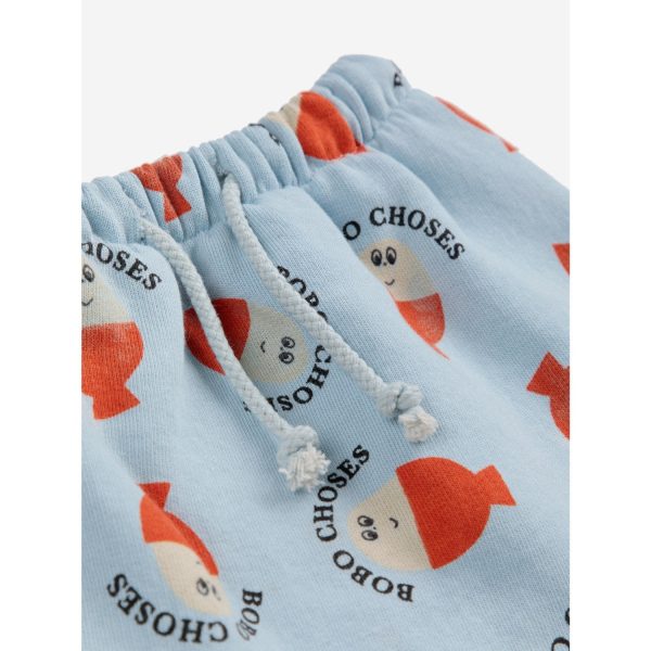 Bobo Choses Light Blue Morning Egg All Over Harem Pants Online Sale