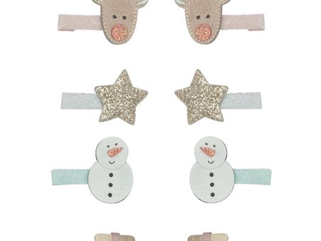 Mimi & Lula 4 pairs of mini hair clips For Cheap