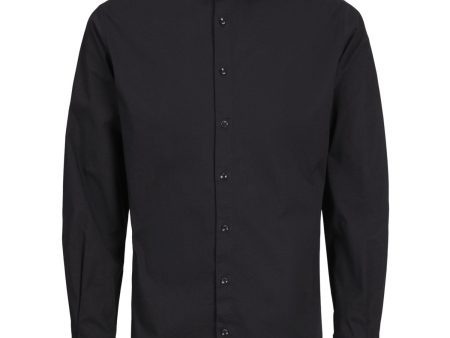 Jack & Jones Junior Black Axel Stretch Shirt Noos Online now