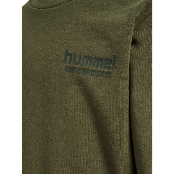 Hummel Winter Moss Jr Base Sweat Set Online now