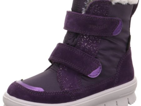 Superfit Purple Flavia Boots With Warm Lining Hot on Sale