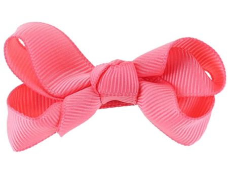 Bow s by Stær Classic Bow - Coral - 6 cm Online Hot Sale