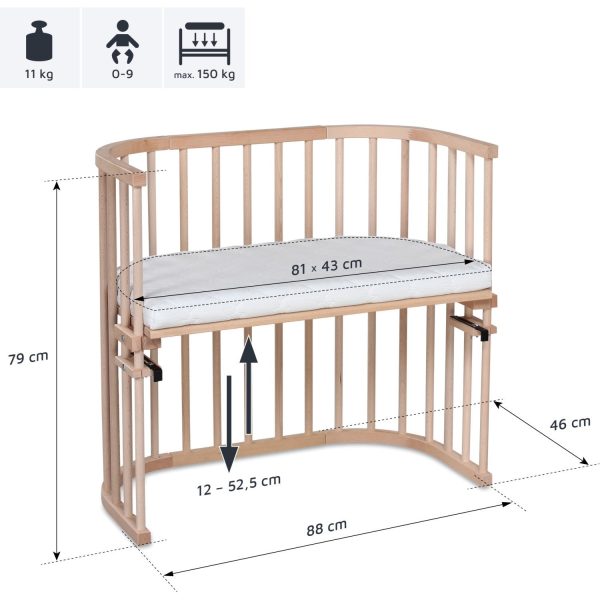 babybay ® Natural Untreated Original Co-Sleeper Online Sale