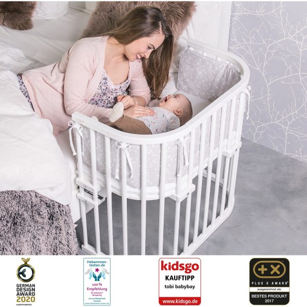 babybay ® White Varnished Original Co-Sleeper For Discount