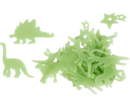 Pocket Money Glow-in-the-dark dinos 24 pcs. Supply