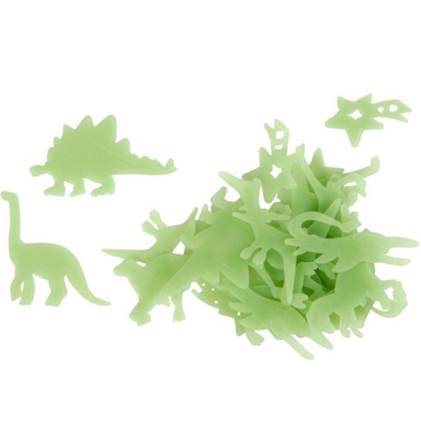 Pocket Money Glow-in-the-dark dinos 24 pcs. Supply