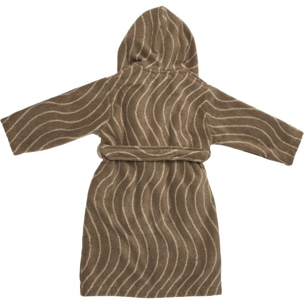 Leander Mocca Bathrobe Woodland Fashion