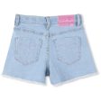 Billieblush Double Stone+Bleach Denim Shorts Online now