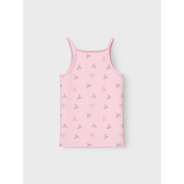 Name It Barely Pink Strap Top 2-pack Barely Pink Bow Noos Online