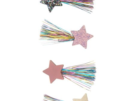 Mimi & Lula 4 Hairclips - Comet Tinsel Party Time Hot on Sale