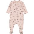 MarMar New Born Modal Smooth Print Bows Rubetta Onesie on Sale