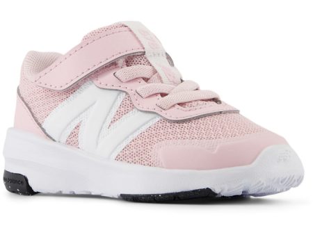 New Balance Rose Sugar New Balance FreshFoam 578 Kids Bungee Lace With Top Strap For Sale