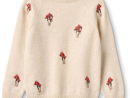 Fliink Sandshell Benna Mushroom Pullover Hot on Sale