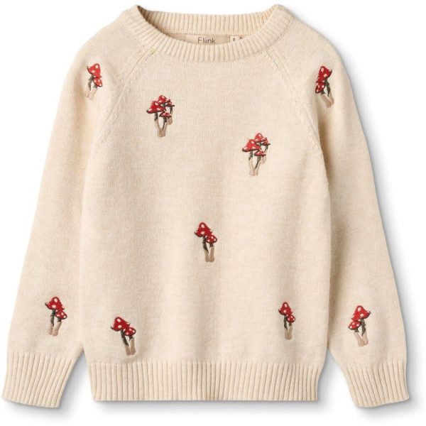 Fliink Sandshell Benna Mushroom Pullover Hot on Sale