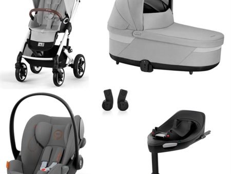 Cybex Bundle Talos Lava Grey (Silver Frame) Discount