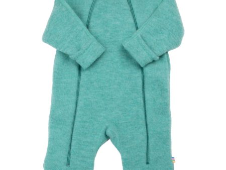 Joha Wool Green Jumpsuit 2i1 Online now