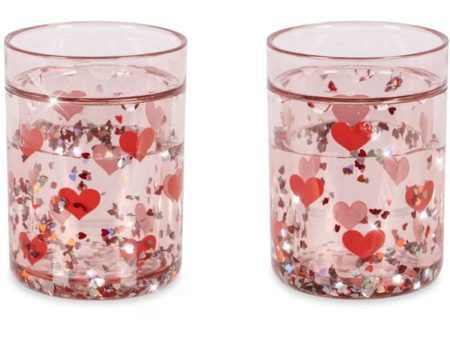 Konges Sløjd Heart 2 Pack Glitter Cups on Sale