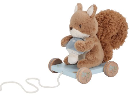 Little Dutch Forest Friends Blue Pull-Along Animal Egern Online Hot Sale