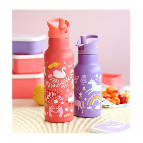 A Little Lovely Company Fun Xl Stainless Steel Drink Bottle Online Hot Sale