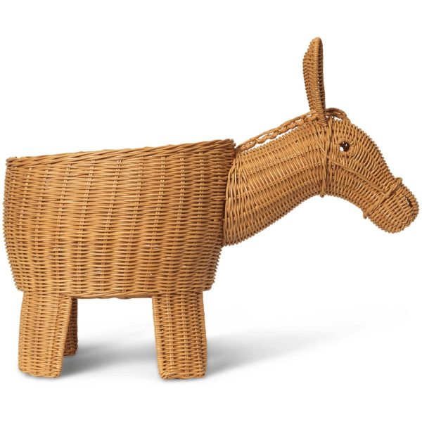 Ferm Living Natural Donkey Braided Storage Hot on Sale