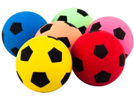 Magni Bouncing ball with football print, Ø4,5 cm., 4 pcs. For Discount