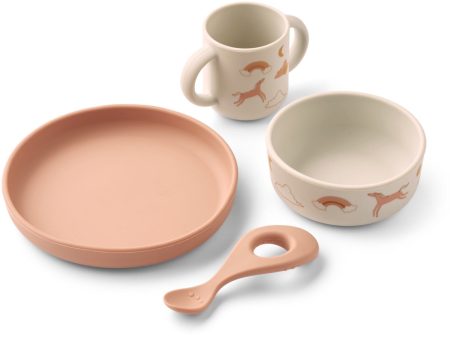 LIEWOOD Dream   Ecru Vivi Printed Tableware Set For Sale