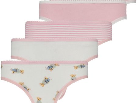 Polo Ralph Lauren Hint Of Pink Polo 5 Pack Bikini Brief For Discount