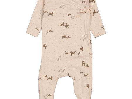 MarMar New Born Modal Smooth Print Reindeer Rubetta Onesie Online Sale