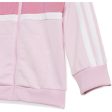 adidas Originals True Pink White Pink Fusion In 3S Tib Tracksuit on Sale