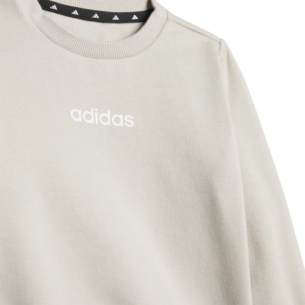 adidas Originals Wonder Alumina White I Lin Fl Jog Sweat Set For Sale