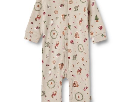 Wheat Offwhite Holiday Jumpsuit Bendji Cheap