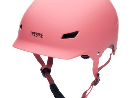 Trybike Vintage Rose Bike Helmet With retrolook Cheap