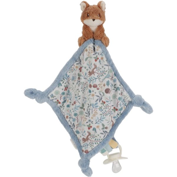 Little Dutch Forest Friends Blue Cuddle Cloth Ræv Cheap