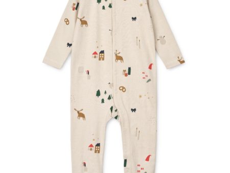 LieWood Holiday   Sandy Birk Printed Pyjamas Jumpsuit Cheap