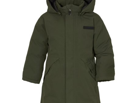 Didriksons Deep Green Timon Kids Parka Cheap