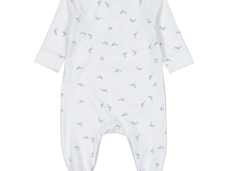 MarMar New Born Modal Smooth Print Dolphin Riova Romper Fashion