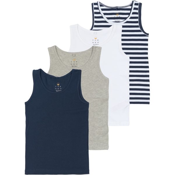 The New Multi Color Mood Indigo Boys Basic Tank Top Multi Pack For Discount