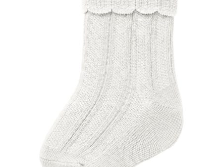 Name It Cloud Dancer Trish Socks For Cheap