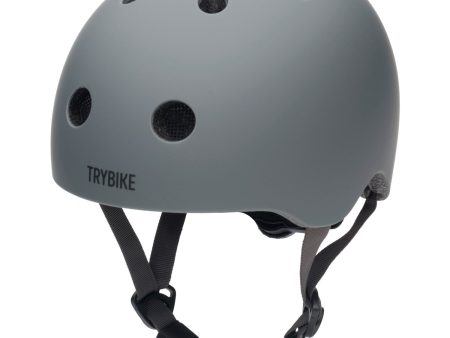 Trybike Anthracite Grey Bike Helmet With retrolook Sale