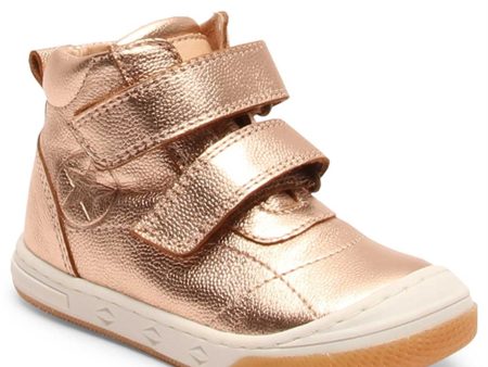 Bisgaard Velcro Shoe Juno Rose Gold Online